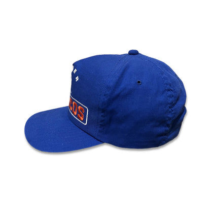 Vintage Denver Broncos Blue Snapback Hat