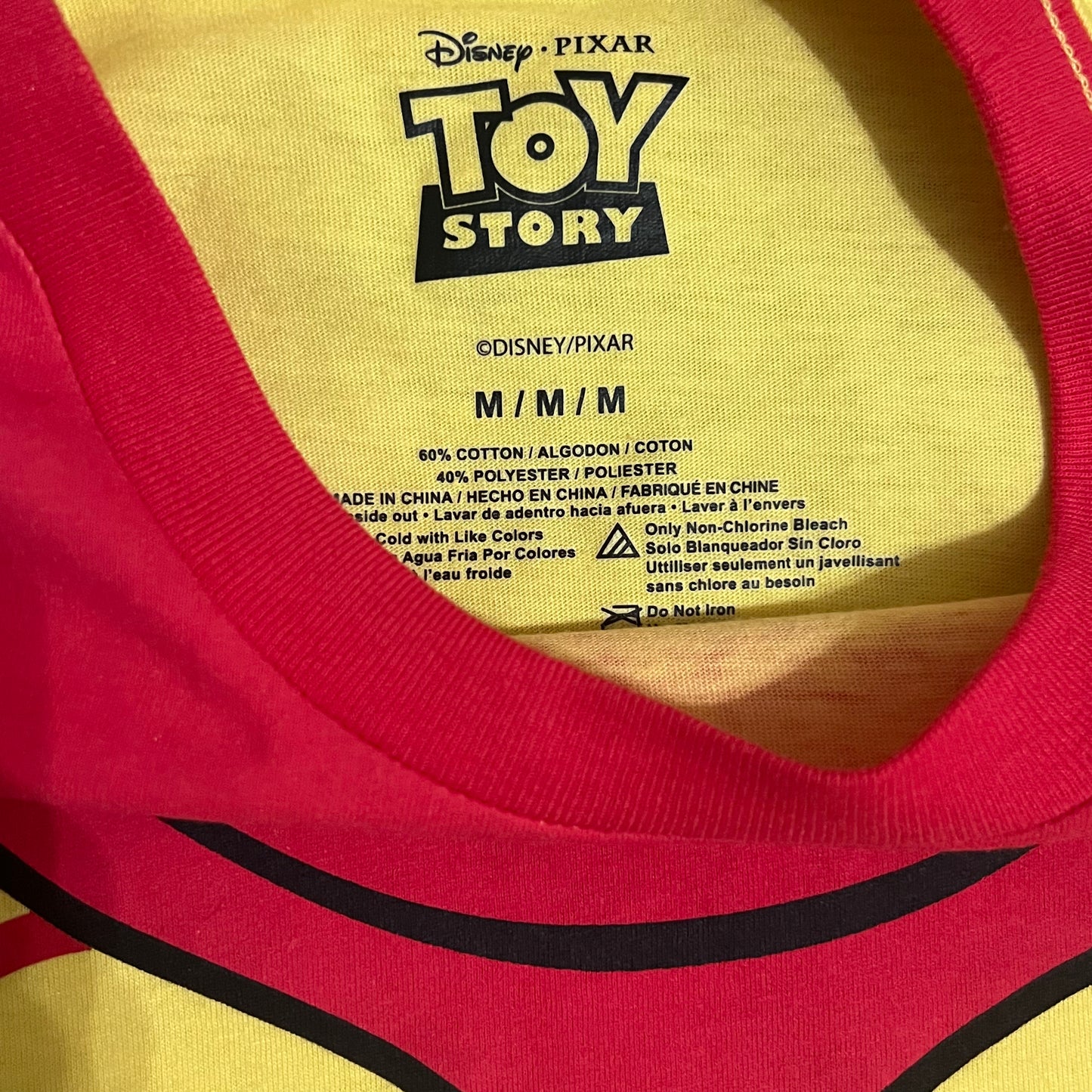 Disney Pixar Toy Story Sheriff Woody Shirt - M