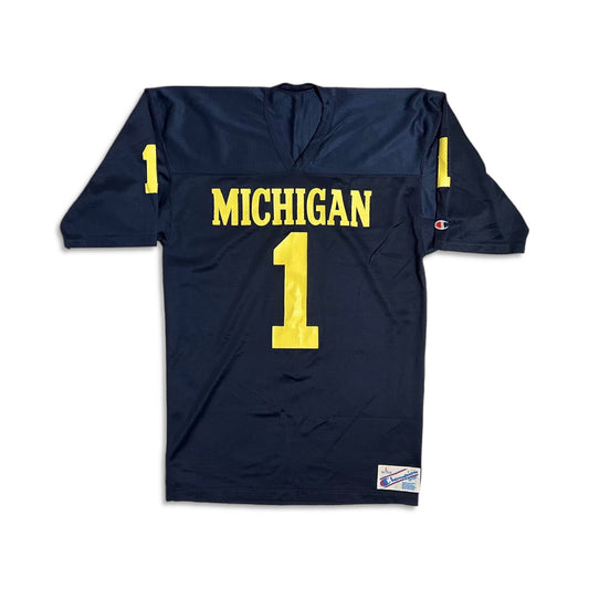 Vintage Michigan Wolverines Champion Jersey - L