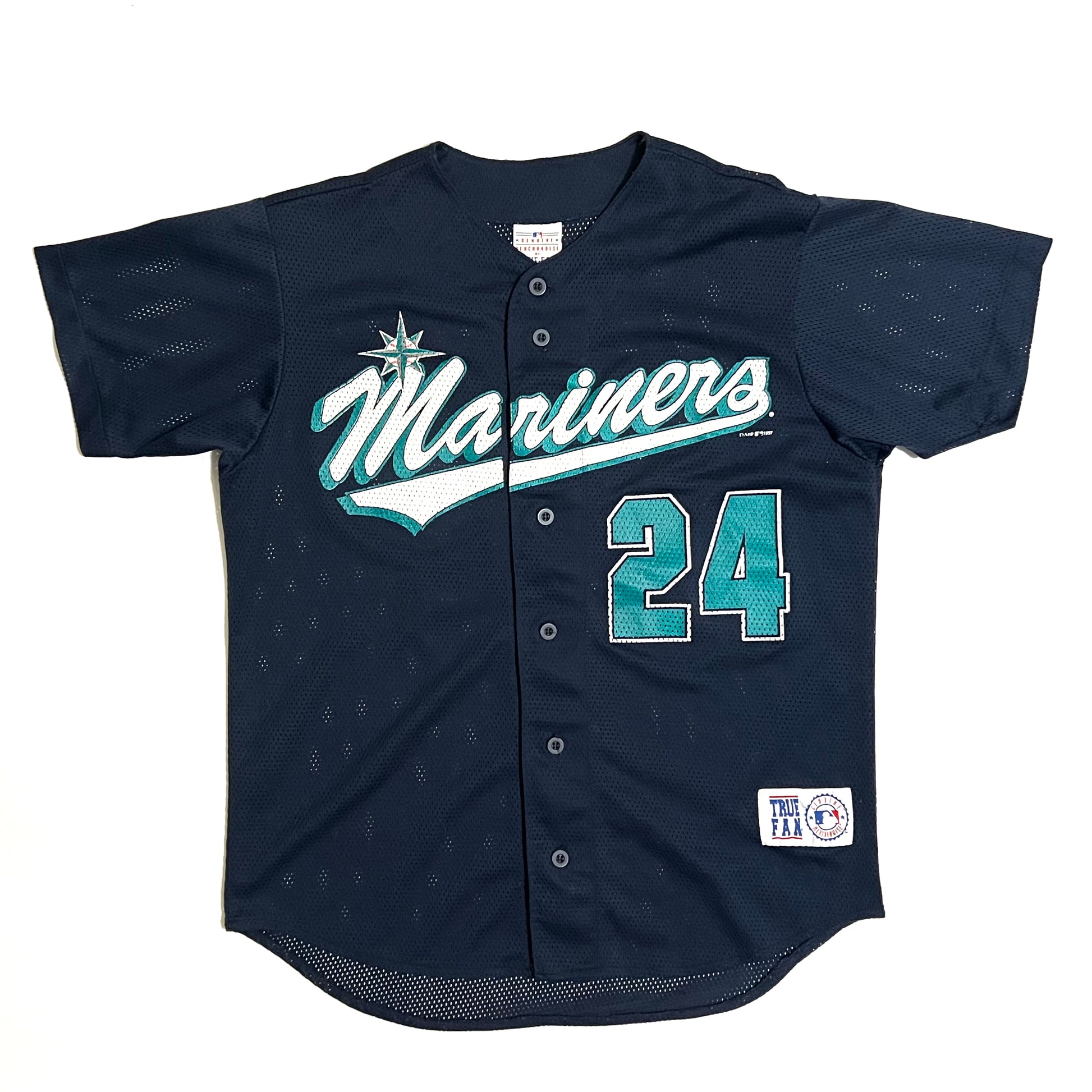 VTG True Fan MLB Seattle Mariners Ken Griffey Jr. Baseball Jersey