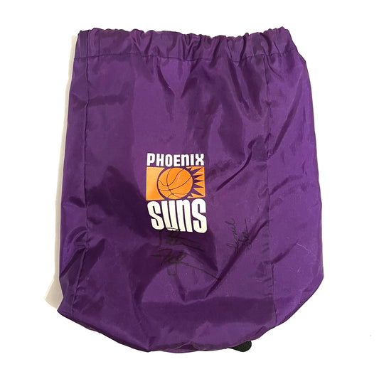 1980’s Signed By Cotton Fitzsimmons & Lionel Hollins Phoenix Suns Bag