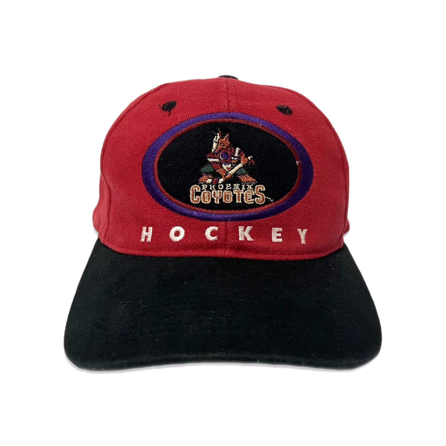 Vintage Drew Pearson Phoenix Coyotes Hockey Snapback
