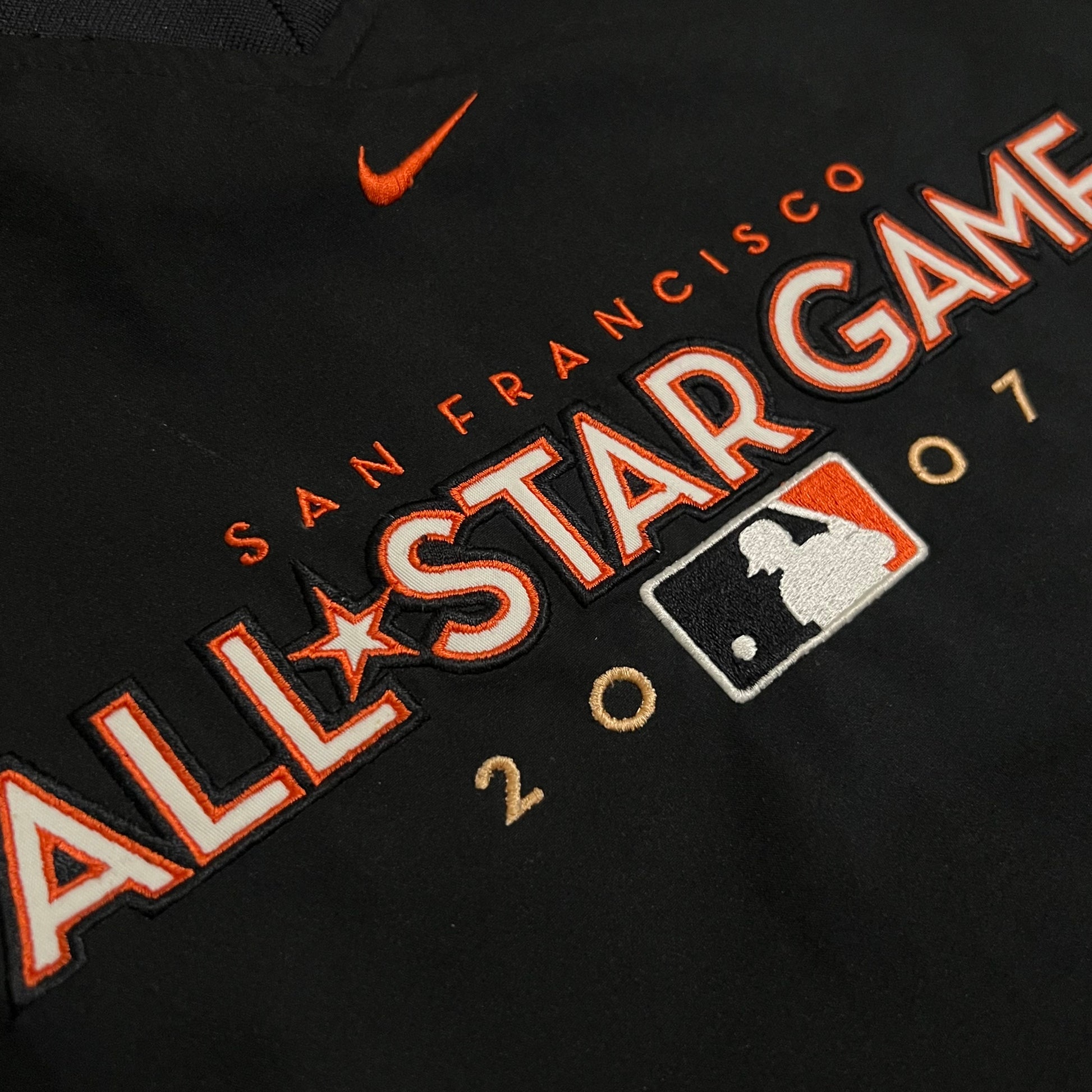 2007 San Francisco Giants MLB All Star Game Nike Center Swoosh Shirt Sz.L /  Sole Food SF