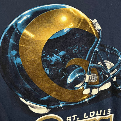 St. Louis Rams Helmet Crewneck - L