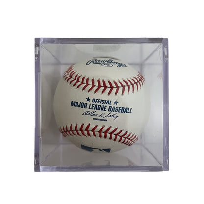 Ender Inciarte Signed Baseball 3x Gold Glove