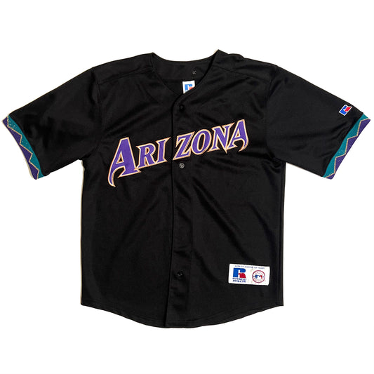 Vintage Arizona Diamondbacks Black Jersey - YL