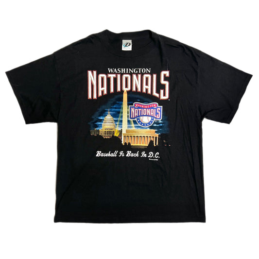 2004 Washington Nationals Baseball is Back in DC Shirt - XL