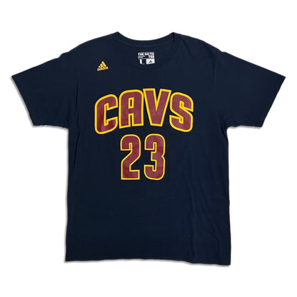 Lebron James Cleveland Cavaliers Name & Number Shirt - L