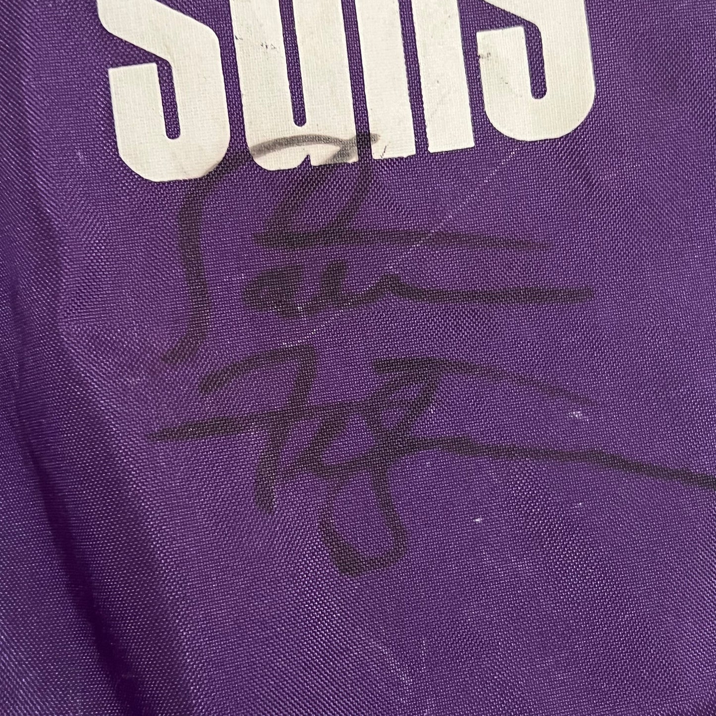 1980’s Signed By Cotton Fitzsimmons & Lionel Hollins Phoenix Suns Bag