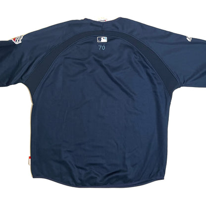 2008 World Series Team Issued Joe Maddon Long Sleeve - XL