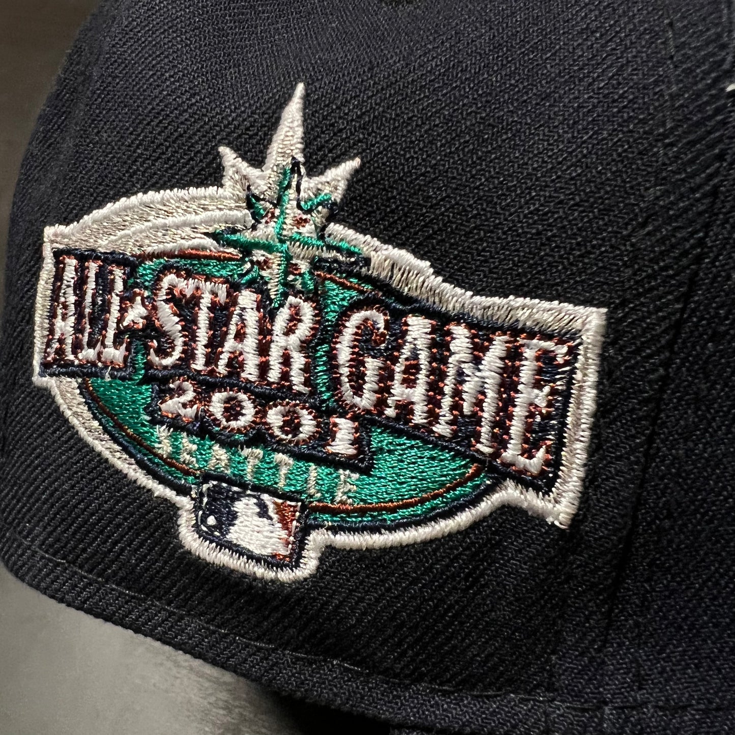 2001 Seattle Mariners MLB All Star Game Hat Club Exclusive Pink Brim - 7 1/4