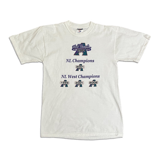 Vintage Arizona Diamondbacks Team Accolades Shirt - S