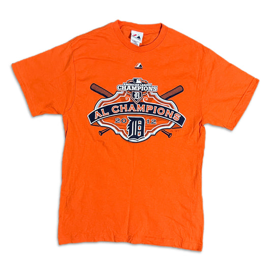 Detroit Tigers 2012 AL Champs Majestic Shirt - M