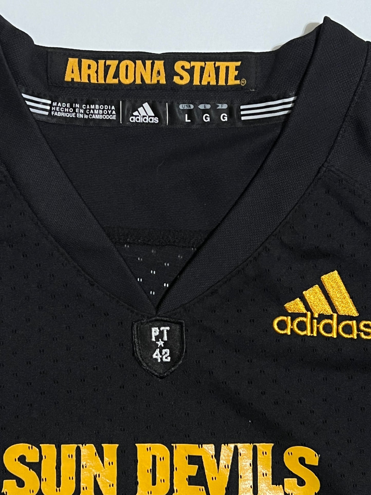 Arizona State Adidas Alternate Black Jersey - YL