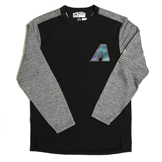 Team Issued Arizona Dbacks Robby Hammock Long Sleeve Shirt - M