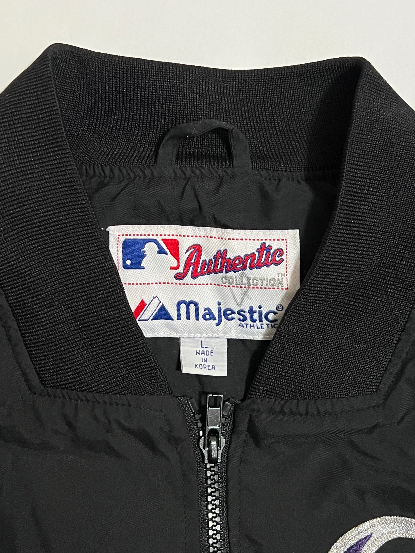 Authentic Colorado Rockies Majestic MLB Jacket - L