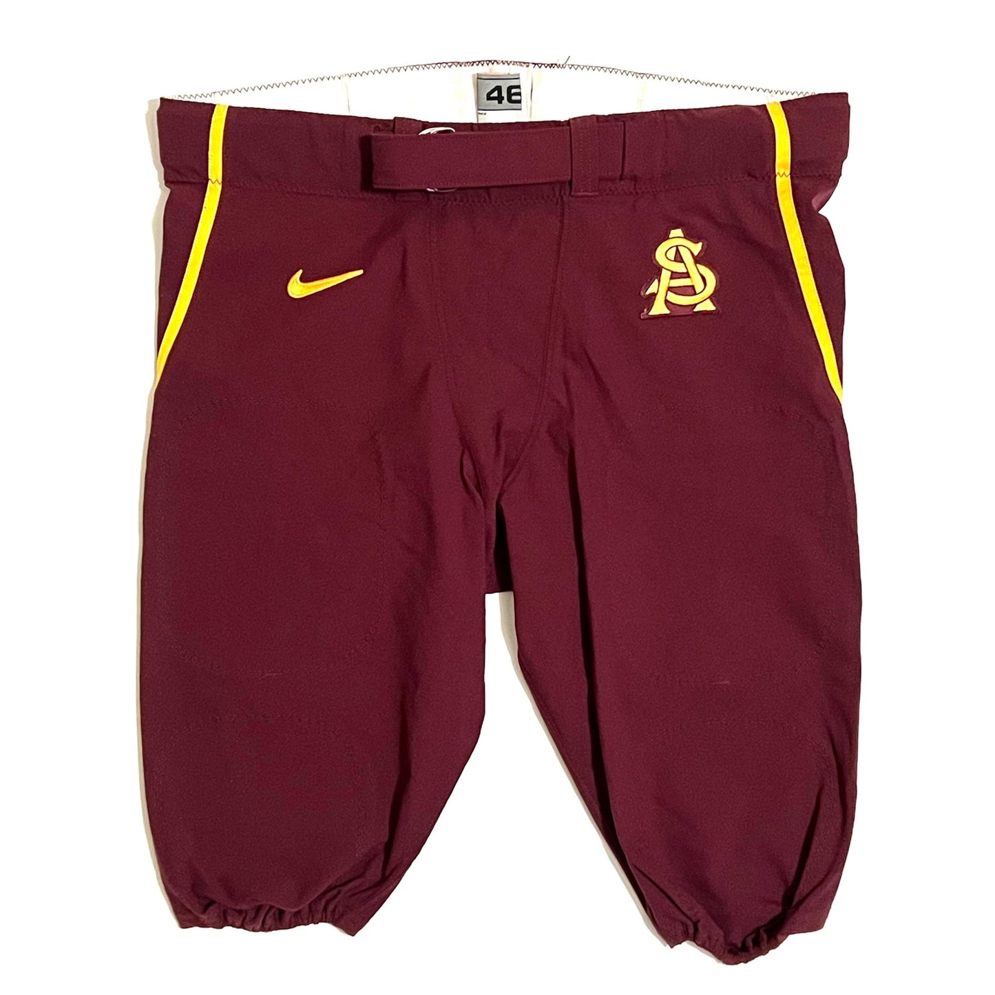 Team Issued Arizona State Sun Devils Nike Dri Fit Football Pants