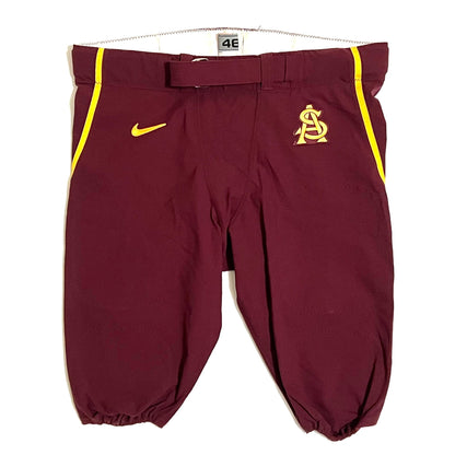 Team Issued Arizona State Sun Devils Nike Dri Fit Football Pants