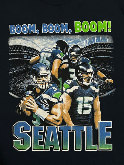 Seattle Seahawks Russell Wilson & Jermaine Kearse Shirt - L