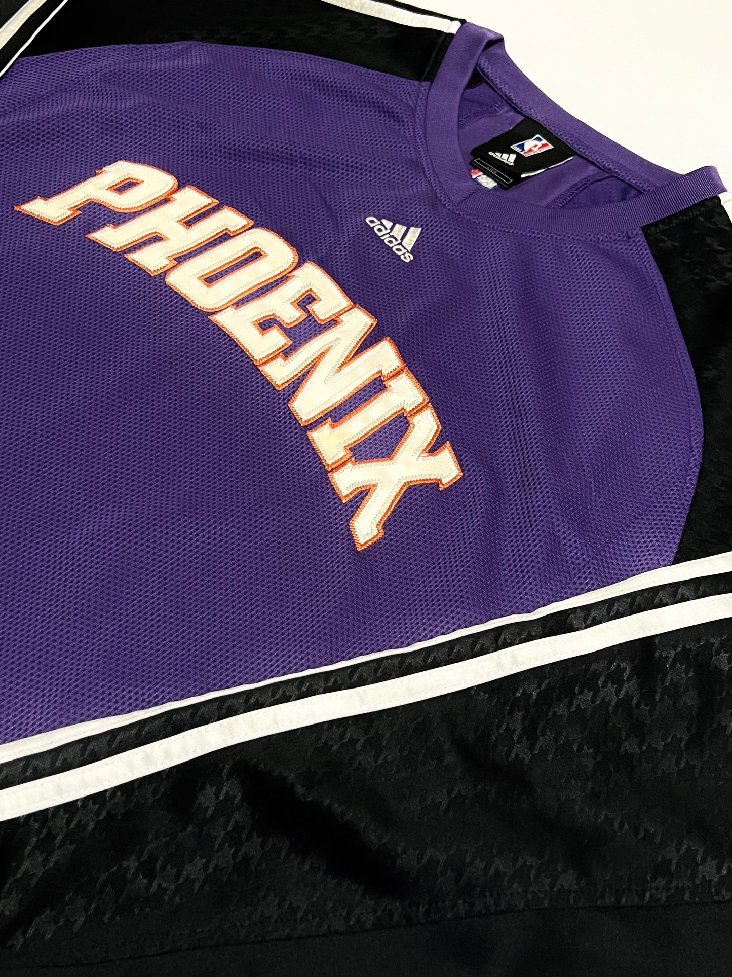 Phoenix Suns Adidas Warm Up Long Sleeve Shirt - L