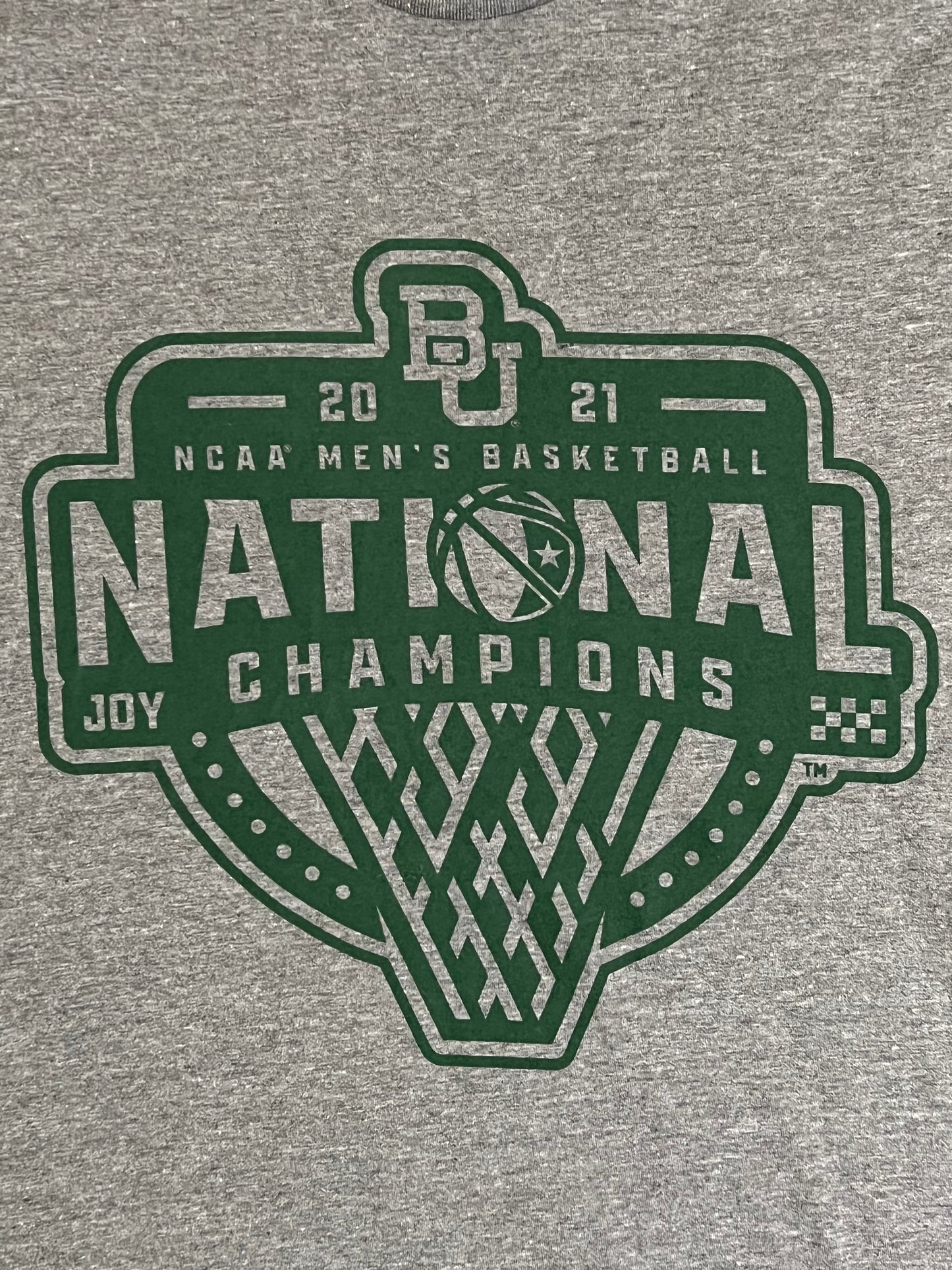 Baylor Bears 2021 NCAA Men's Basketball Nation Champs Shirt - M