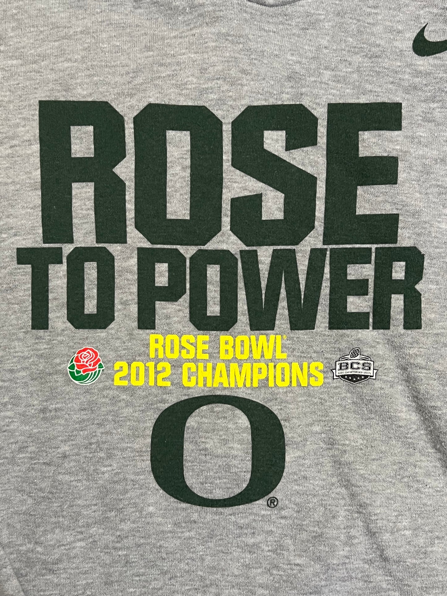 2012 Oregon Ducks Rose Bowl Champions Nike Hoodie - XL
