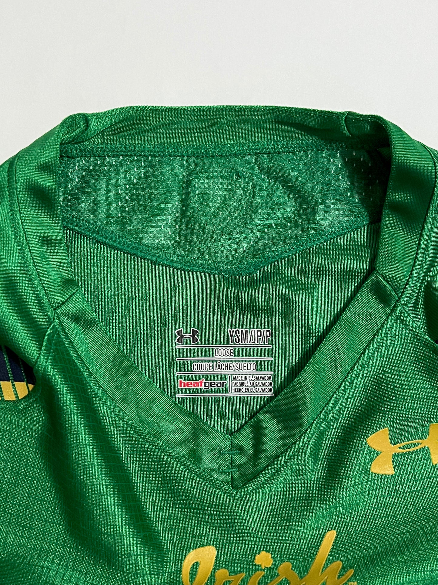 Notre Dame Fighting Irish Under Armour Football Jersey- YS
