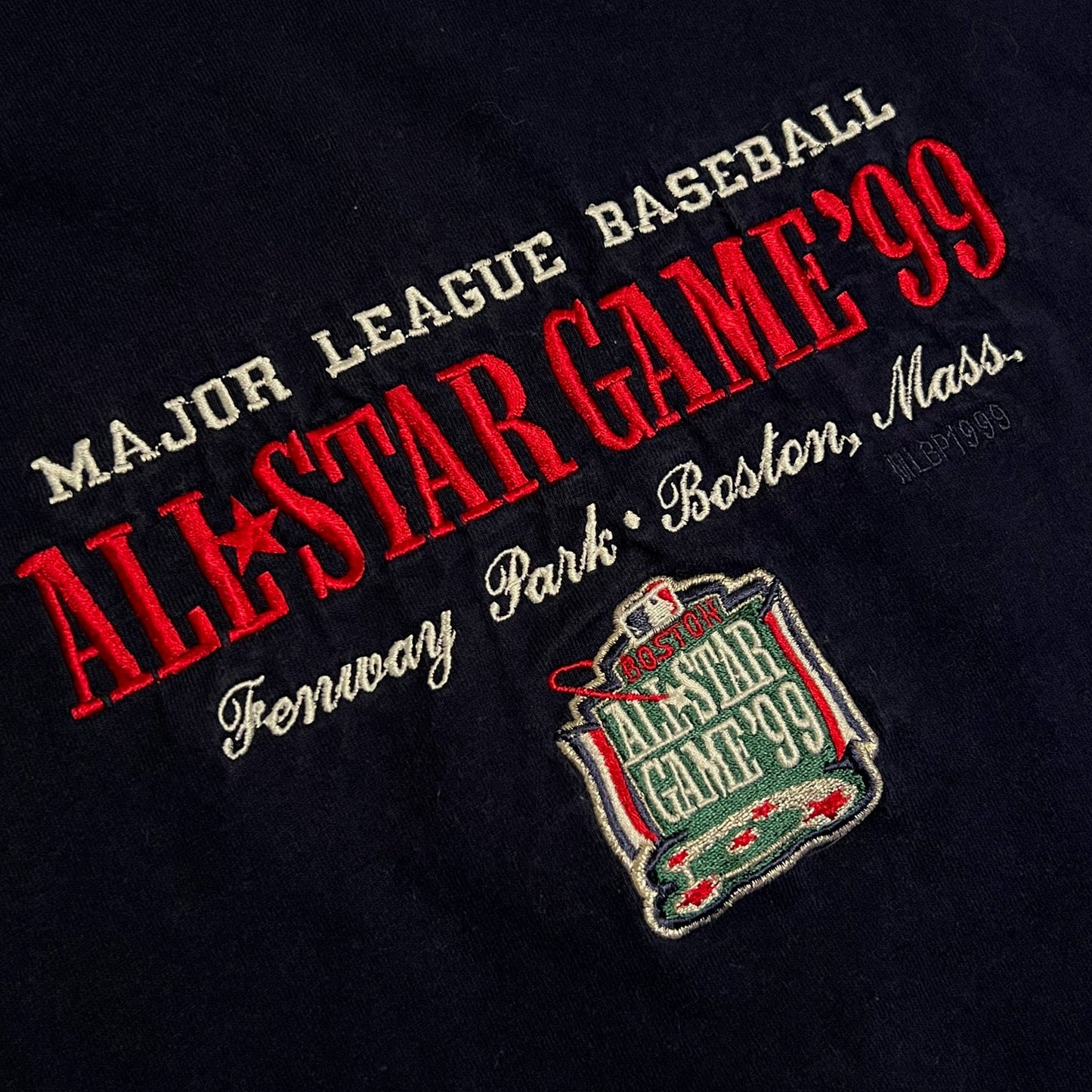 1999 MLB All Star Game Boston Pro Player Embroidered Shirt - M