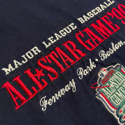 1999 MLB All Star Game Boston Pro Player Embroidered Shirt - M