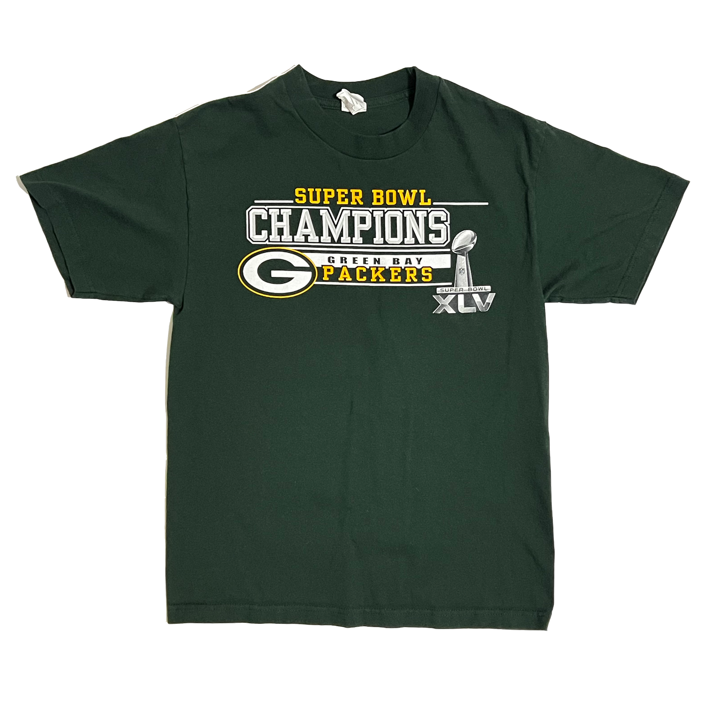 Green Bay Packers Super Bowl XLV Champions Shirt - M