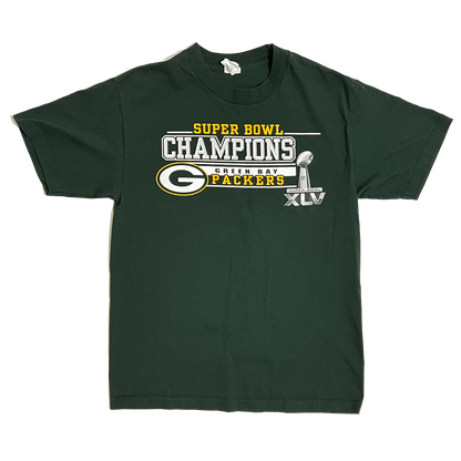 Green Bay Packers Super Bowl XLV Champions Shirt - M