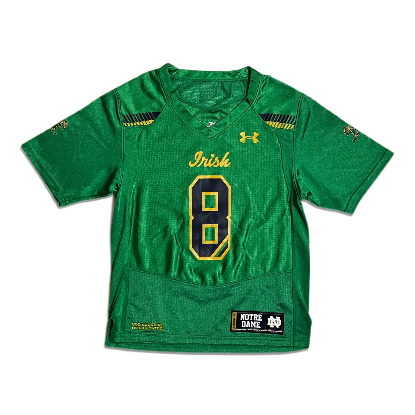 Notre Dame Fighting Irish Under Armour Football Jersey- YS