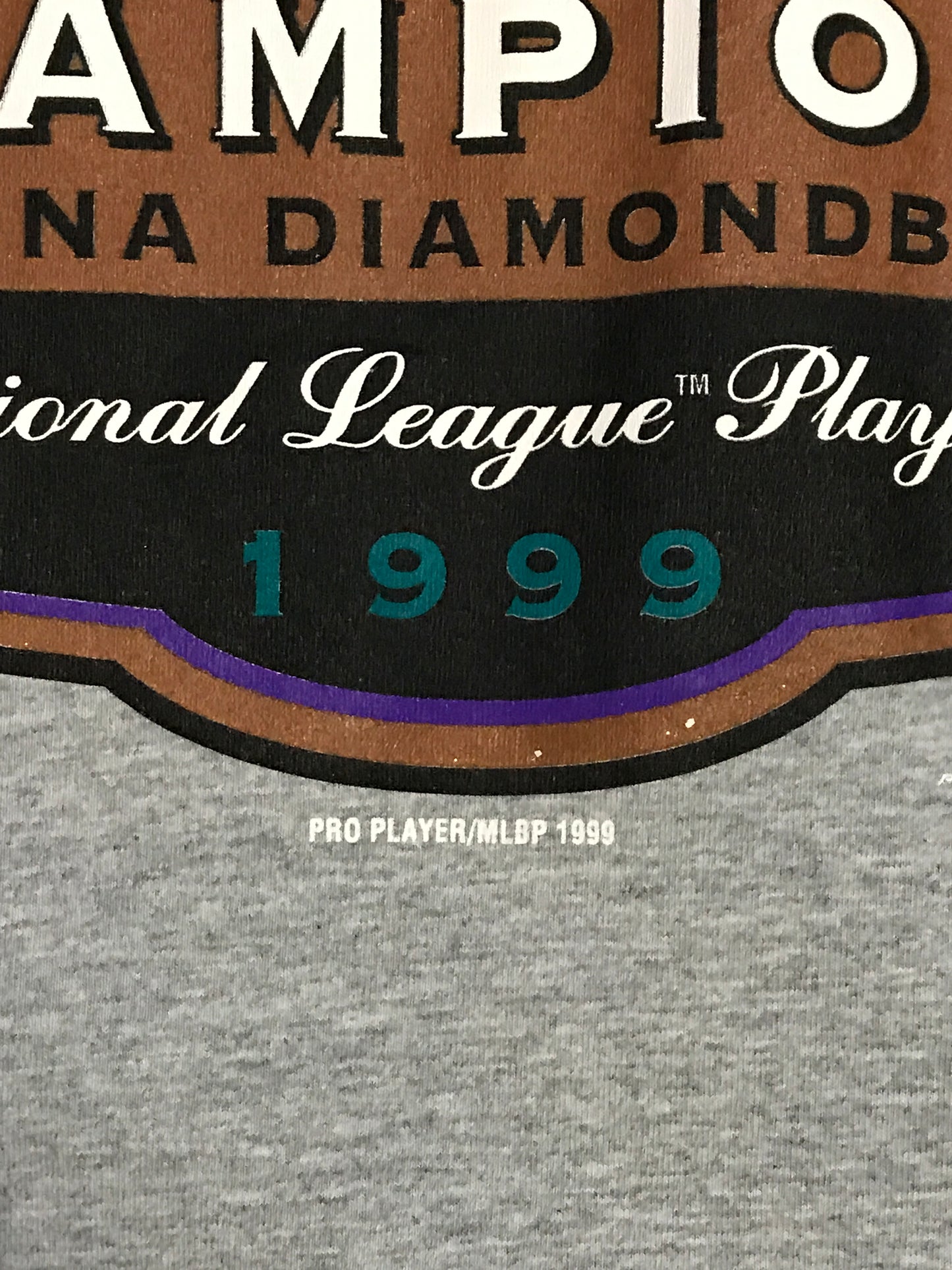 Vintage 1999 Arizona Diamondbacks Division Champs Playoff Shirt - 2XL
