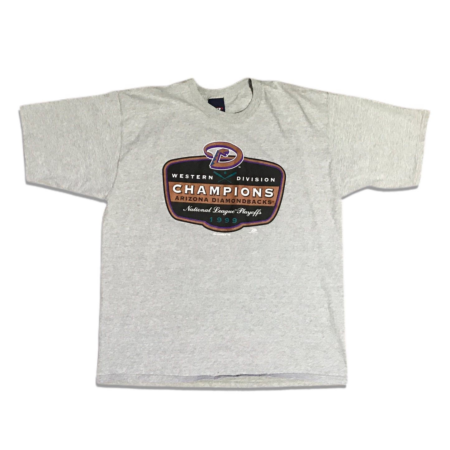 Vintage 1999 Arizona Diamondbacks Division Champs Playoff Shirt - 2XL