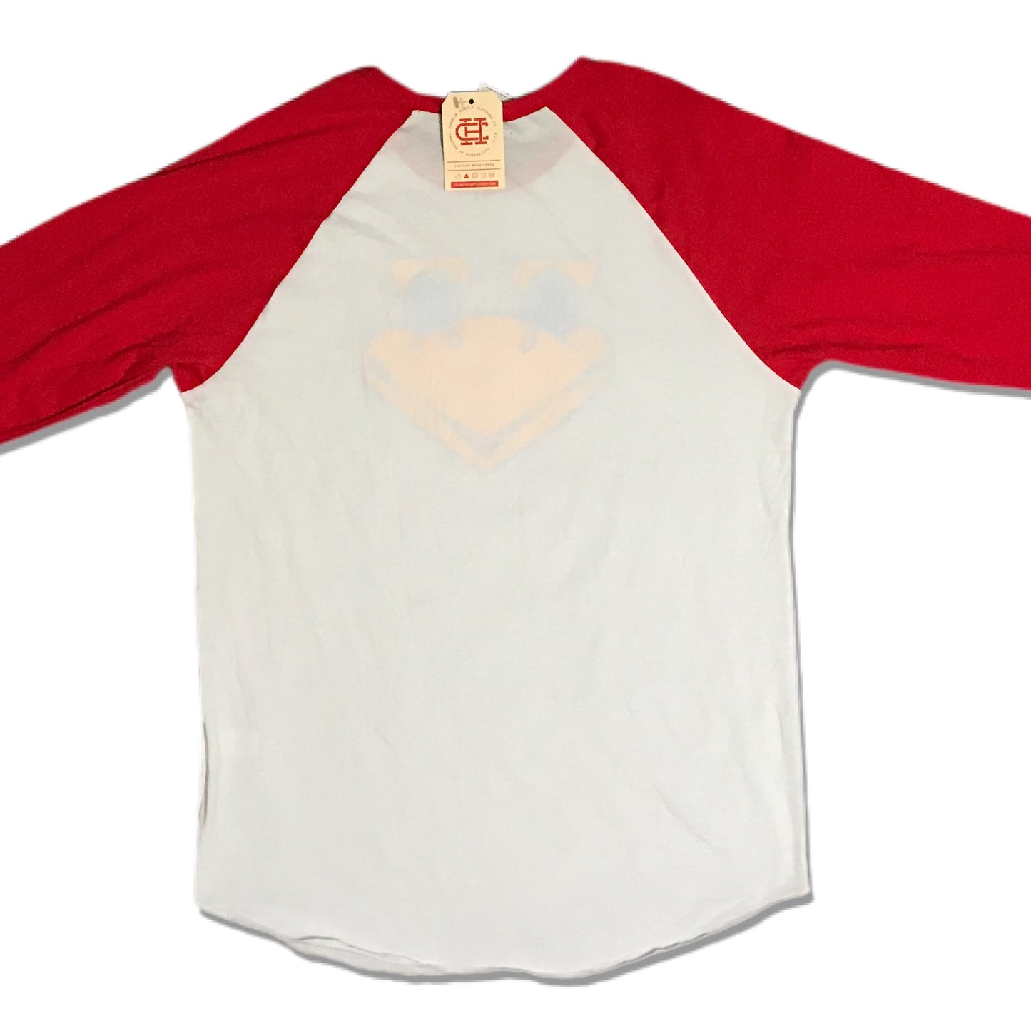 Limited Edition Kansas Jayhawks Mascot Raglan T - 2XL