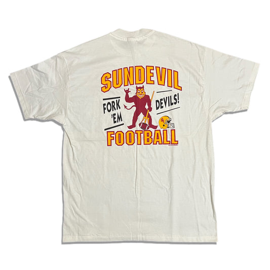 90's Arizona State Sun Devil Football Shirt - XL