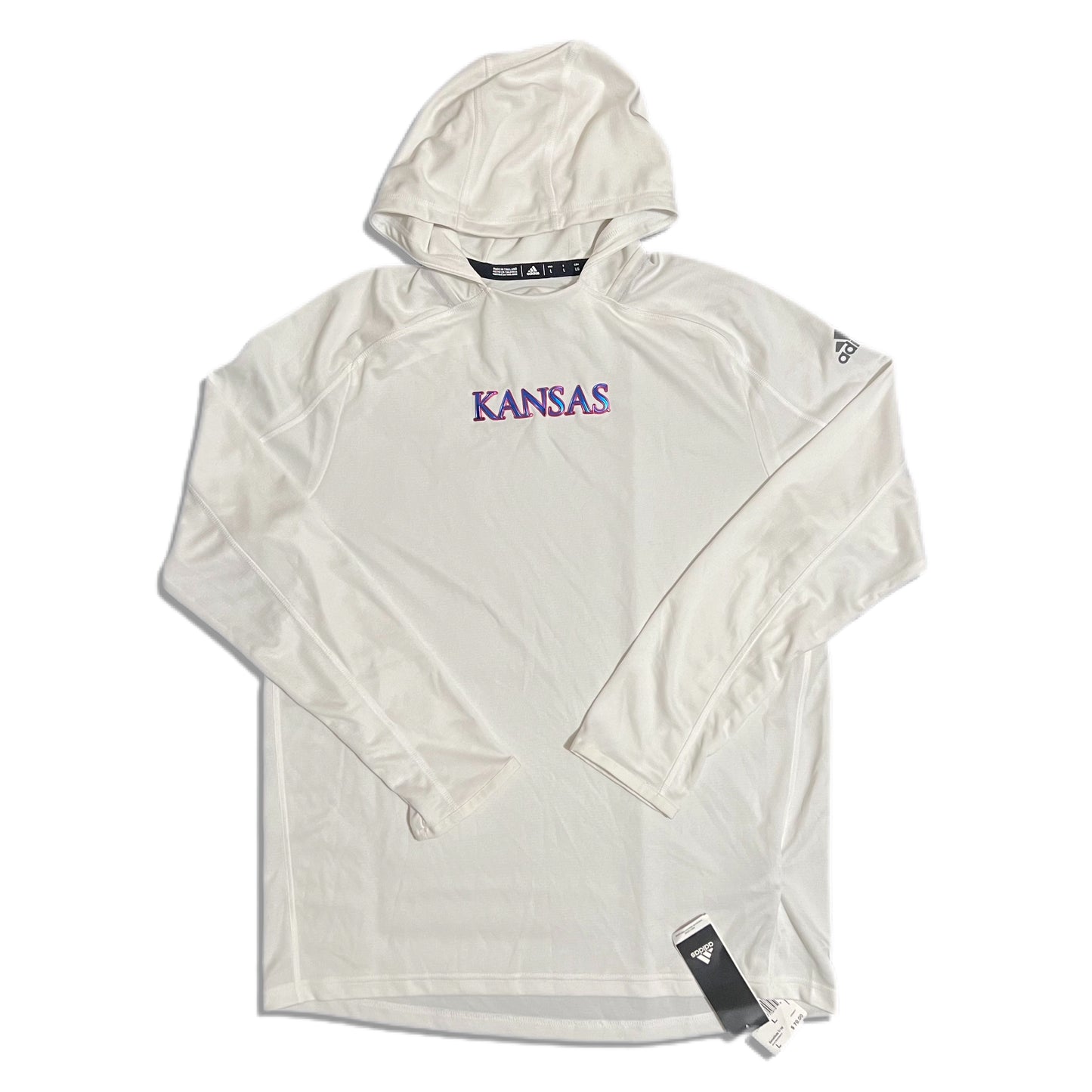 Kansas Jayhawks GameMode Adidas Basketball Long Sleeve - L