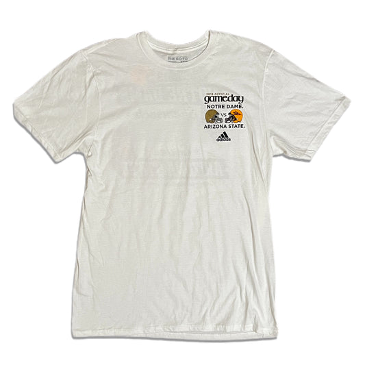 2013 Shamrock Series Notre Dame vs Arizona State Offical Gameday Shirt - L