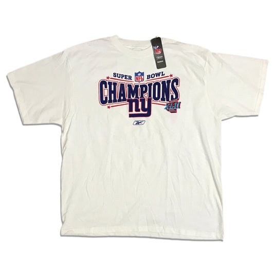 New York Giants Super Bowl XLII NFL Champions Shirt - XL