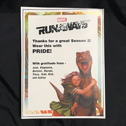Rare Marvel Runaways Hulu Show Crew Jacket - S