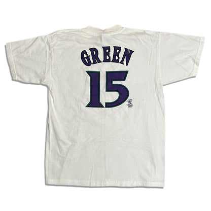 Vintage Arizona Diamondbacks Shawn Green Name & Number Shirt - YXL