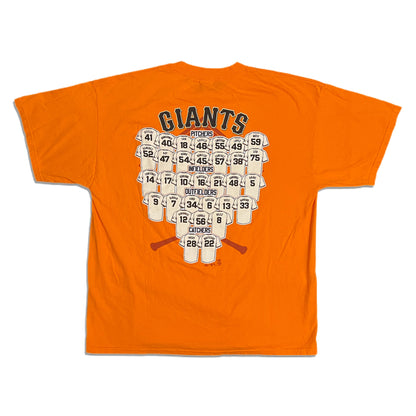 San Francisco Giants 2010 World Series Roster Shirt