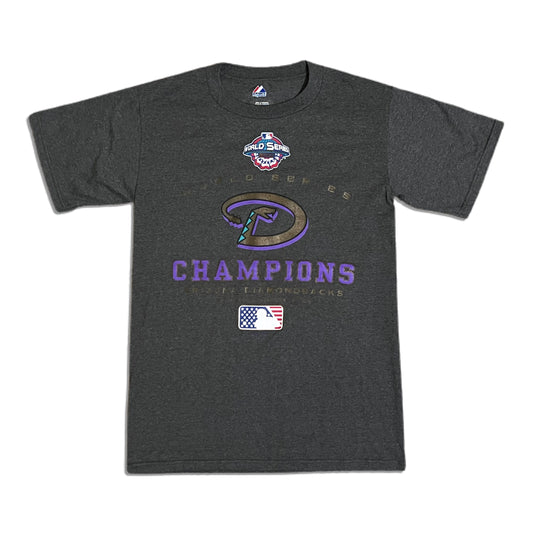 Arizona Diamondbacks 2001 World Series 10th Anniversary Shirt - S $