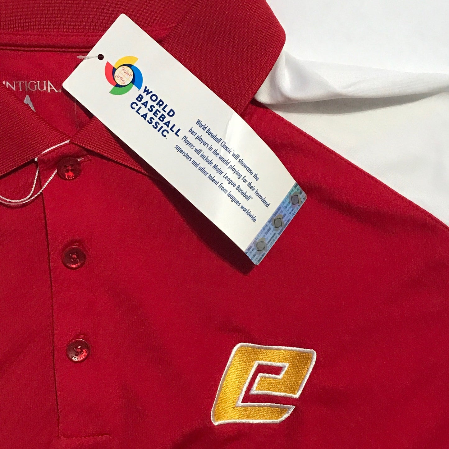 Spain World Baseball Classic Polo Shirt - XL