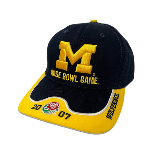 Michigan Wolverines 2007 Rose Bowl Game Hat