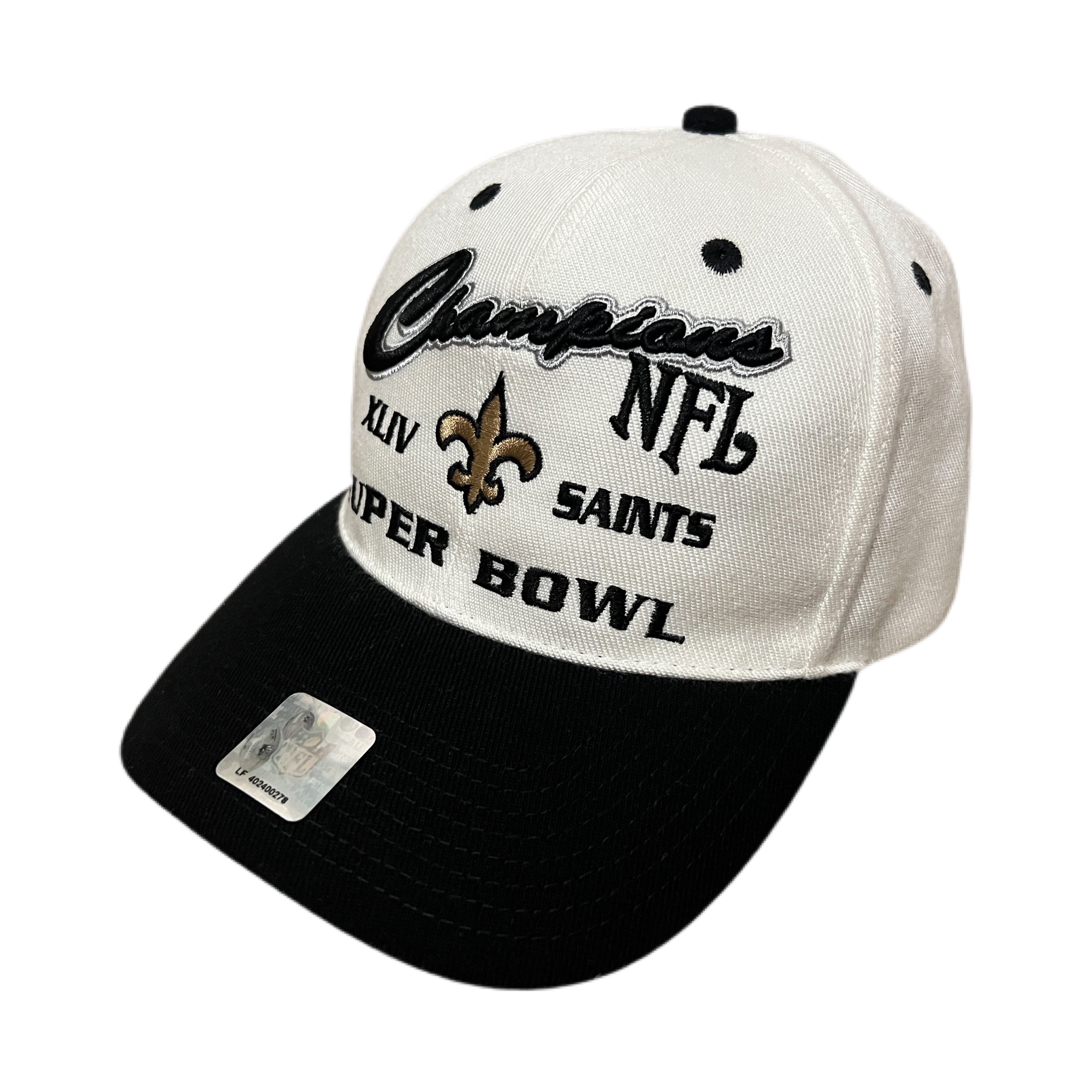 NFL Saints Super Bowl XLIV Champions Locker Room Hat 