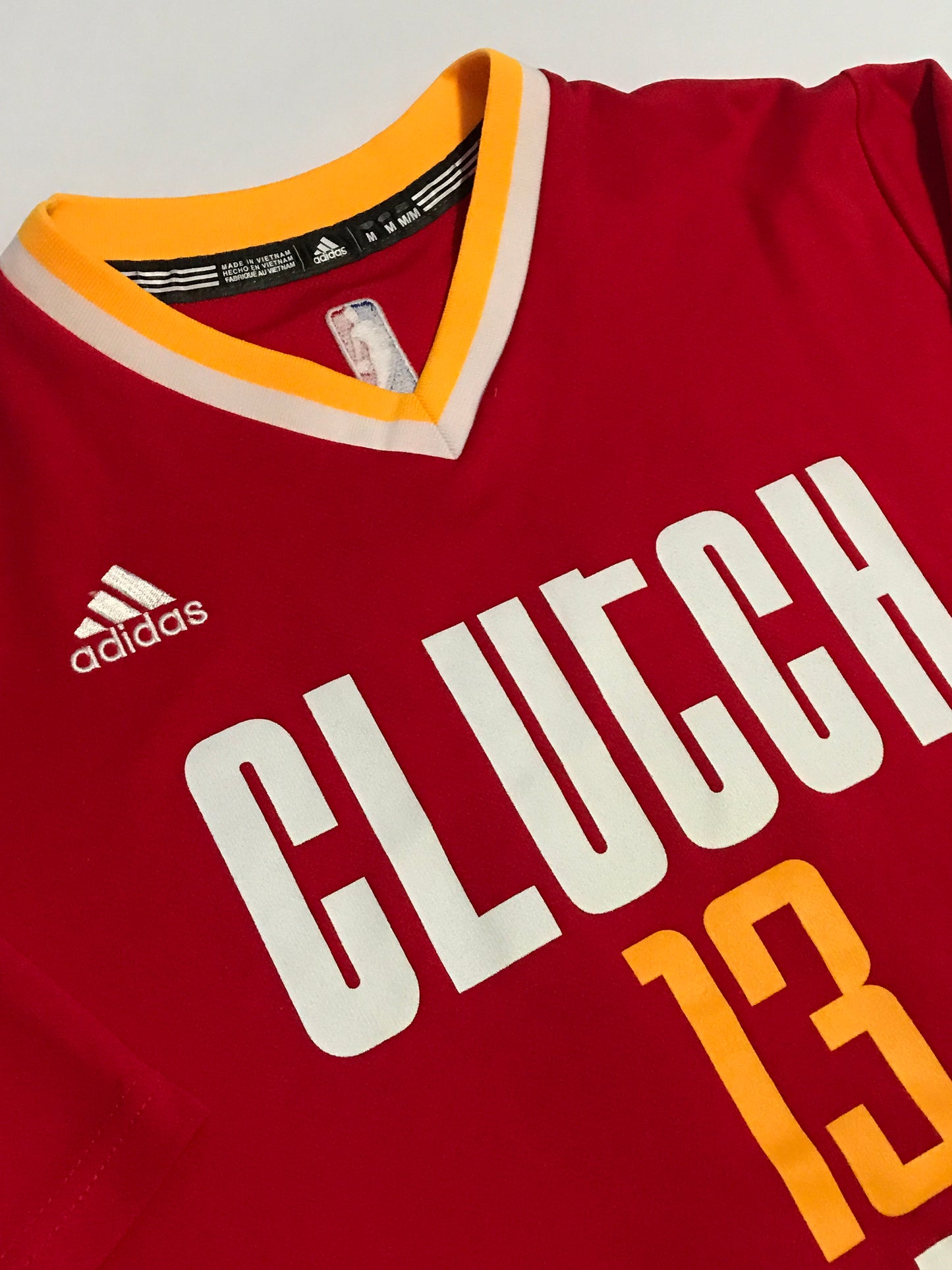 James Harden Houston Rockets Clutch City Sleeve Jersey - M