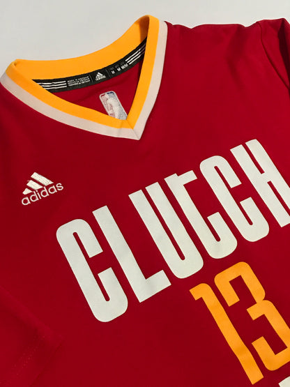 James Harden Houston Rockets Clutch City Sleeve Jersey - M