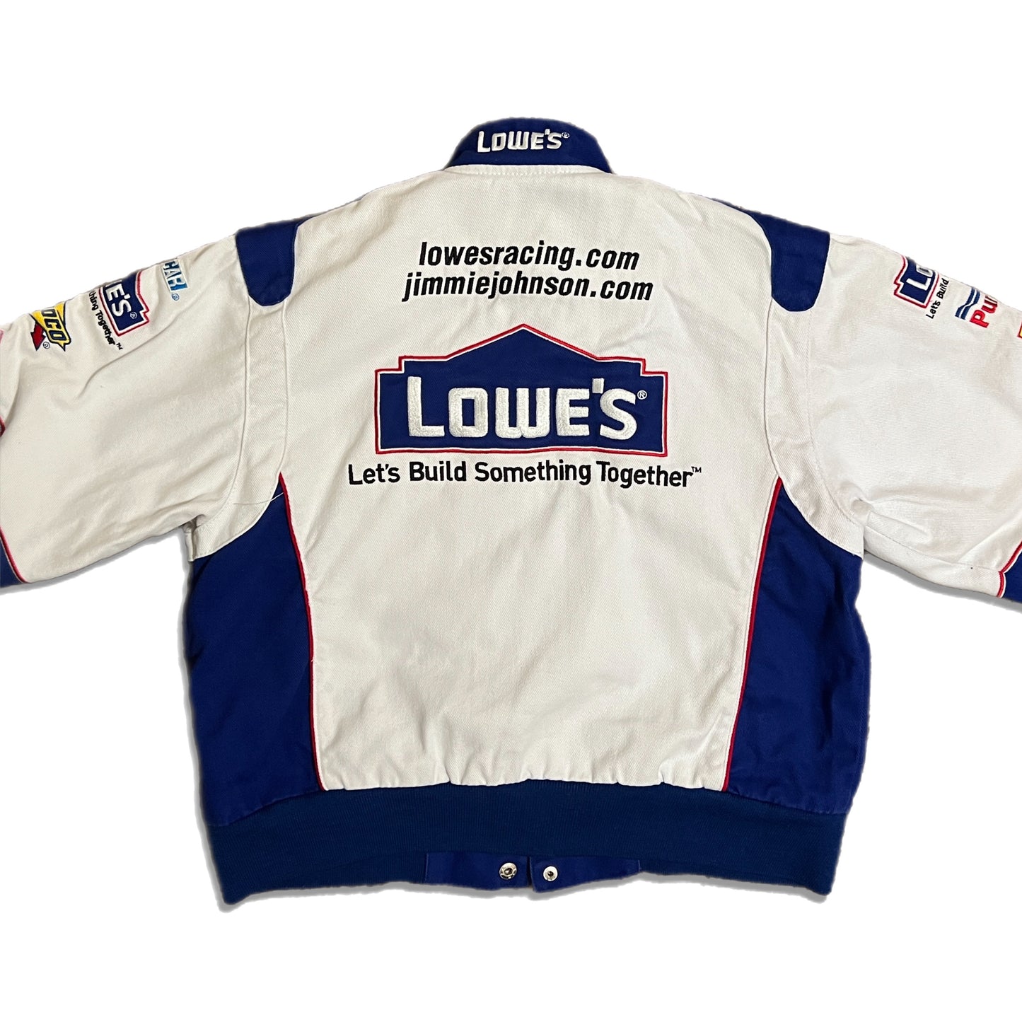 Jimmy Johnson Lowes NASCAR Racing Team Jacket - YL