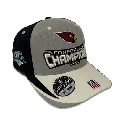 Deadstock Arizona Cardinals 2009 NFC Champs Locker Room Collection Hat